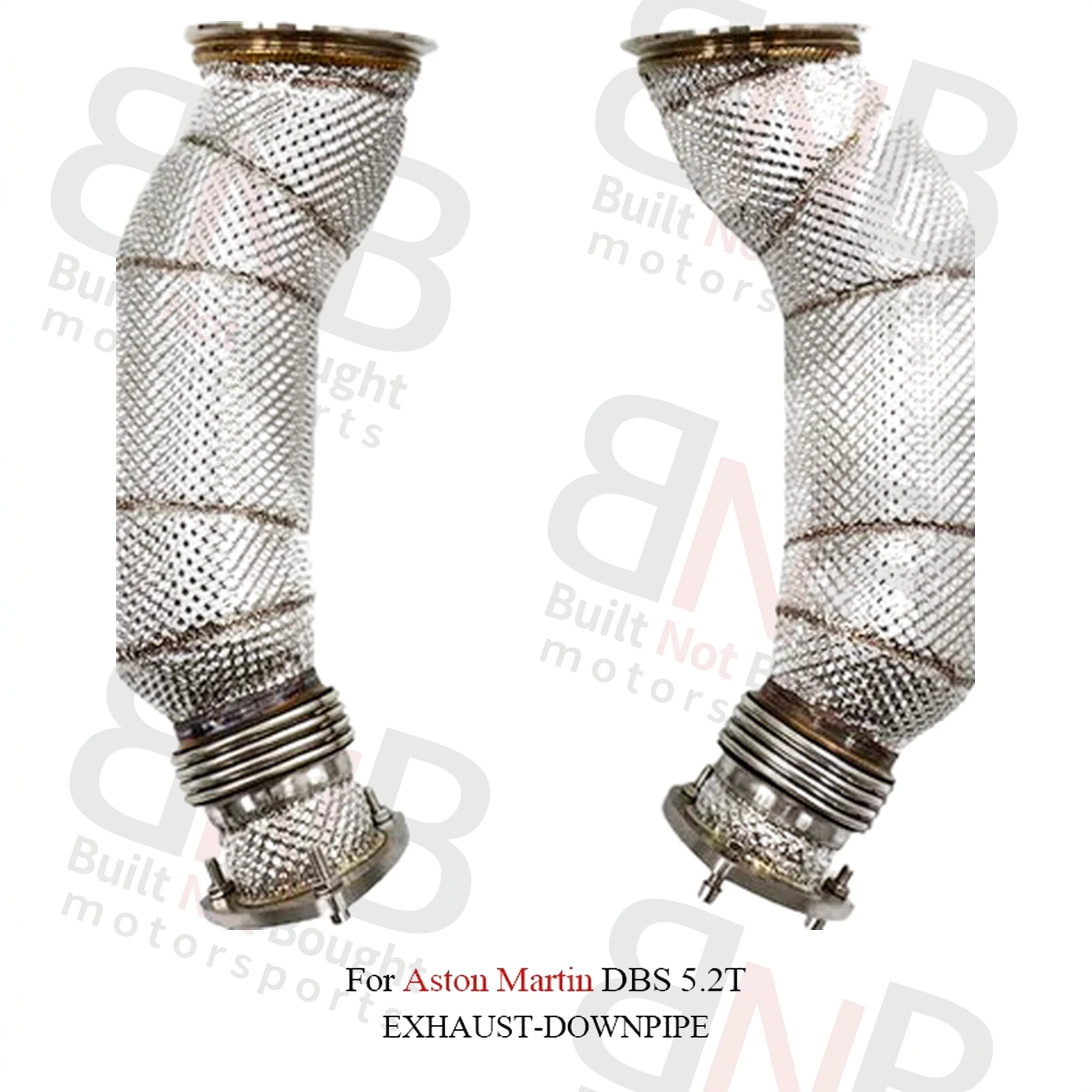BNB Titaniumz Stainless Steel Downpipe for Aston Martin DBS 5.2T