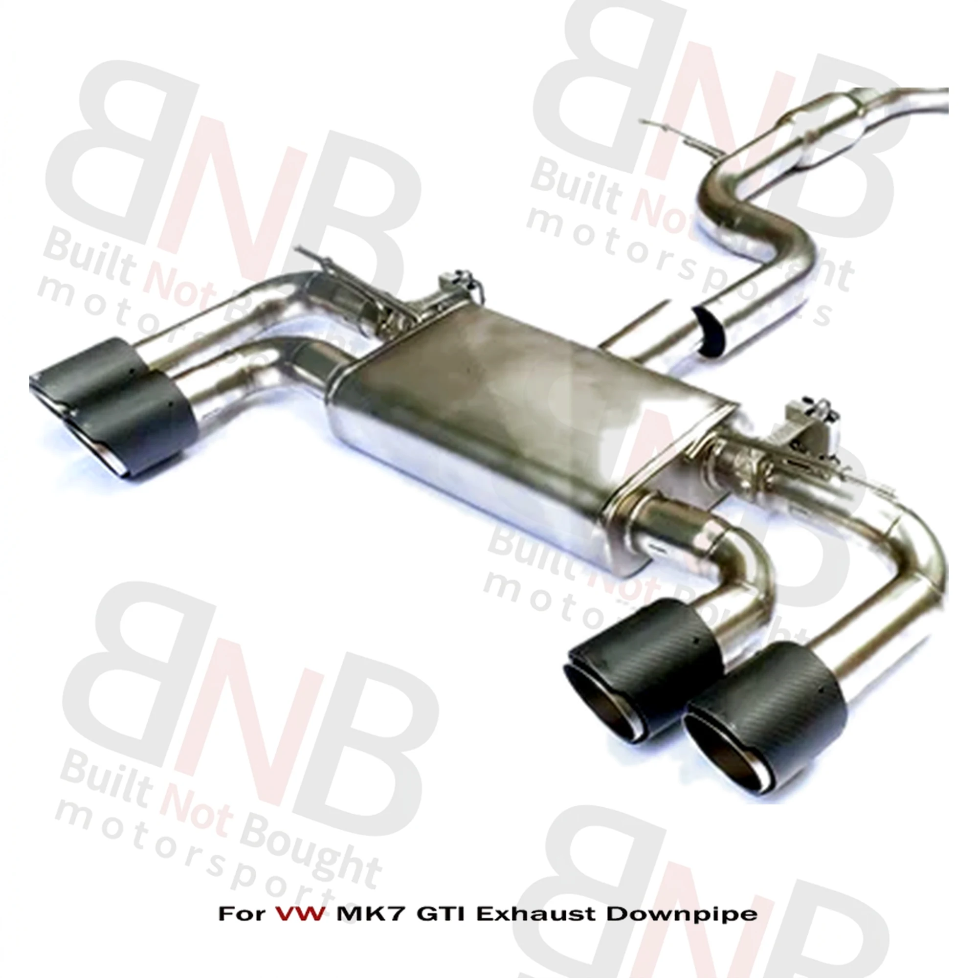 BNB Titaniumz Performance Catback Exhaust Valve VW MK7 GTI 2015+ 2.0T