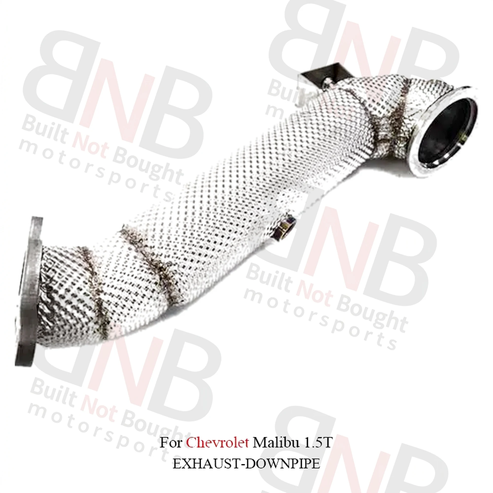 BNB Titaniumz Stainless Steel Exhaust Downpipe for Chevrolet Malibu 1.5T Silvery 80x40x30