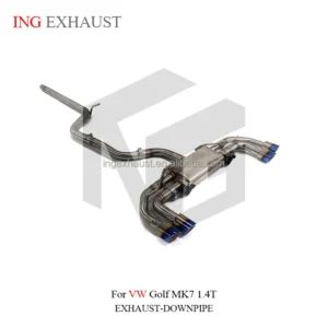 BNB Titaniumz Catback Exhaust System for VW Golf7 MK7 1.4T 1.6L