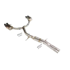 BNB Titaniumz Stainless Steel Catback Exhaust System Audi S4 S5 B9 3.0T