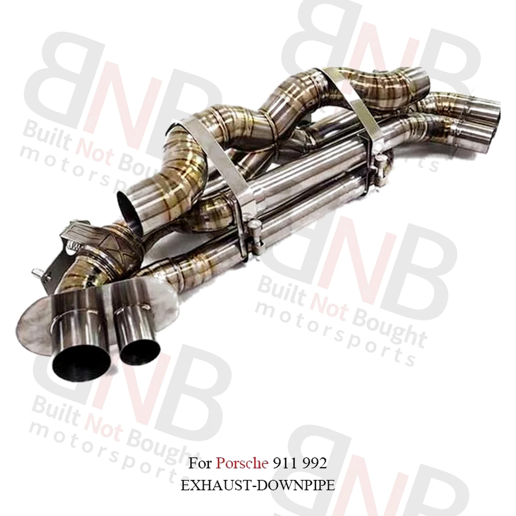 BNB Titaniumz Valvetronic Cat-Back Exhaust for Porsche 911 992