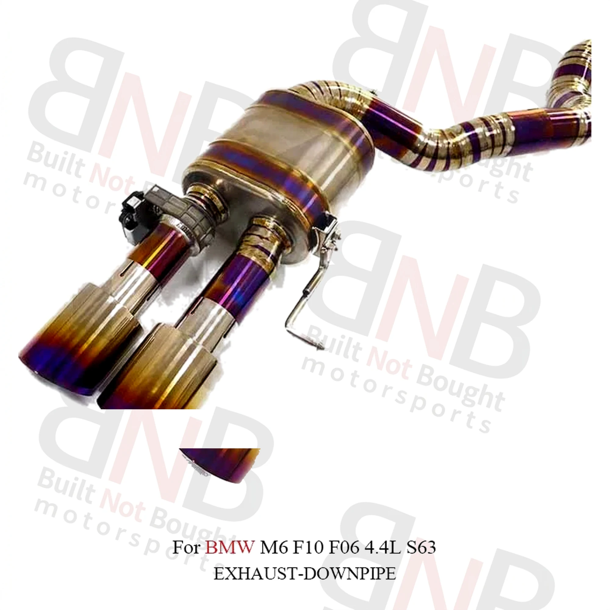 BNB Titaniumz Titanium Alloy Exhaust System for BMW M6 4.4L S63