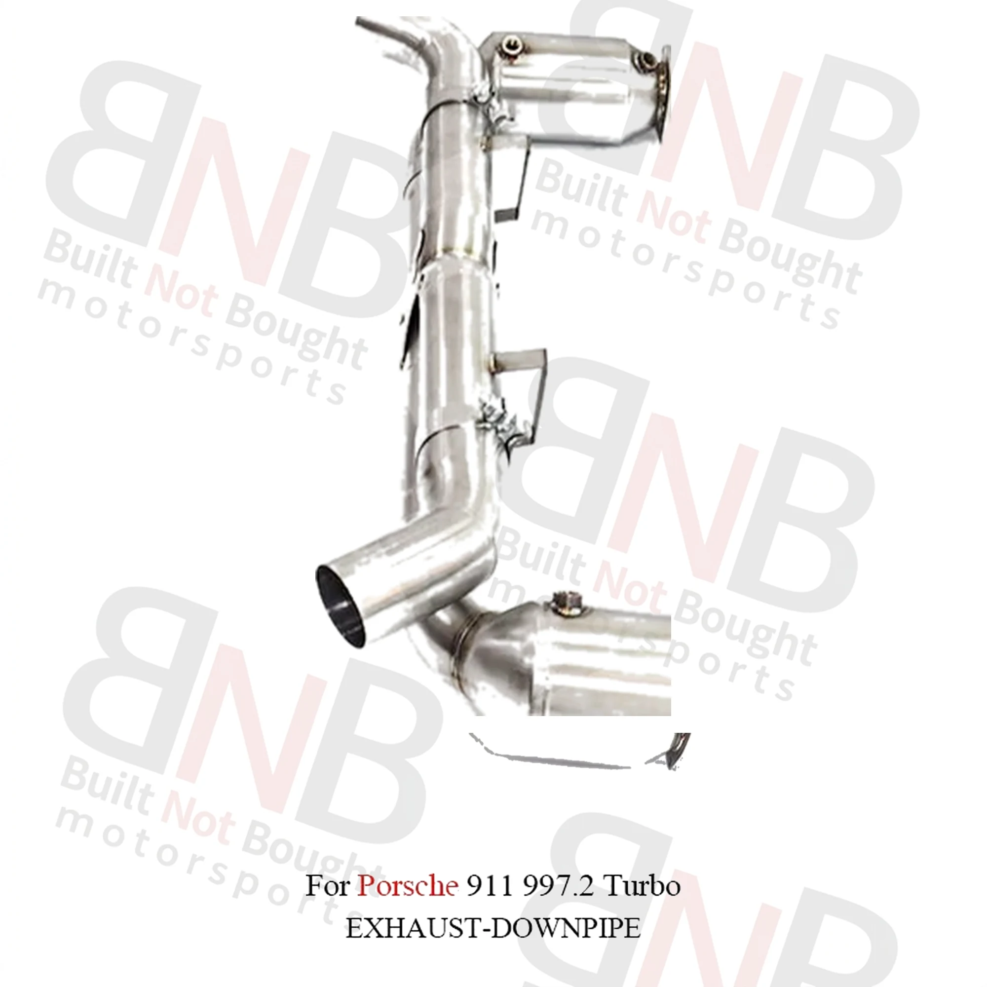 BNB Titaniumz Valvetronic Exhaust for Porsche 911 997.2 Turbo Slivery