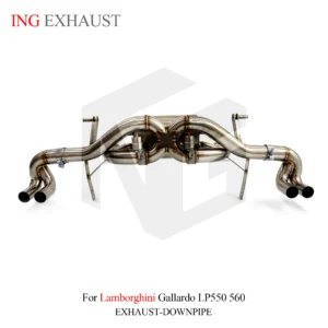 BNB Titaniumz Stainless Steel Exhaust Valve Catback for Lamborghini Gallardo LP550 560