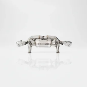 BNB Titaniumz Stainless Steel Valvetronic Catback Exhaust for Audi R8 V8 MK1 4.2L Silvery