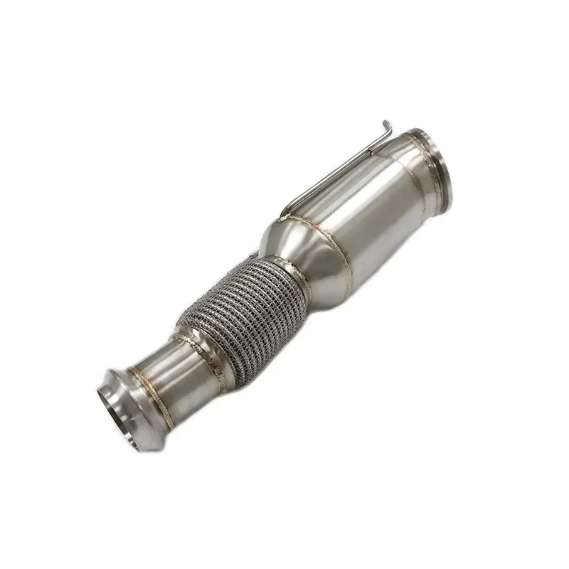 BNB Titaniumz Stainless Steel Downpipe for BMW B58 1.5mm Silvery