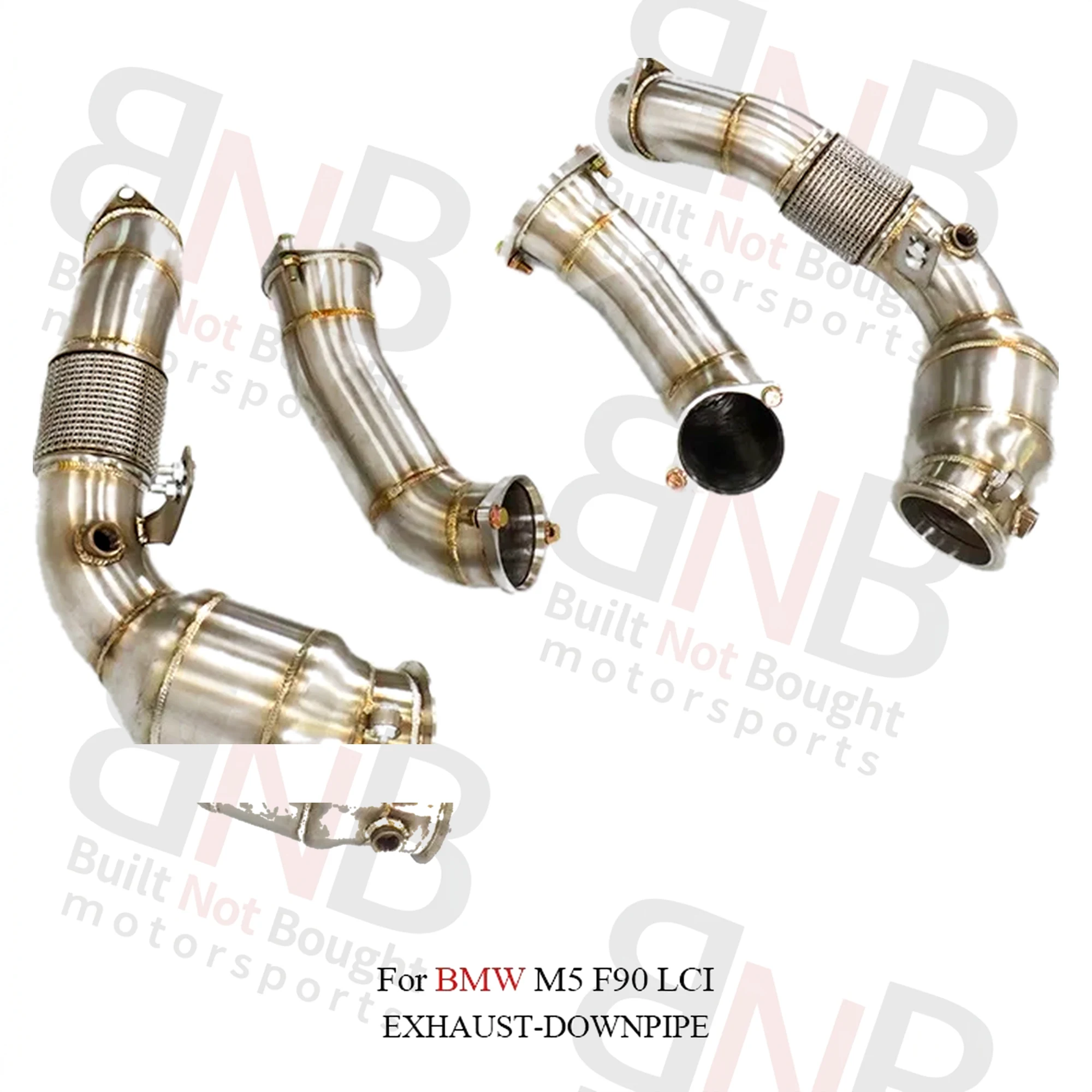 BNB Stainless Steel Downpipe for BMW M5 F90 LCI OPF High Flow