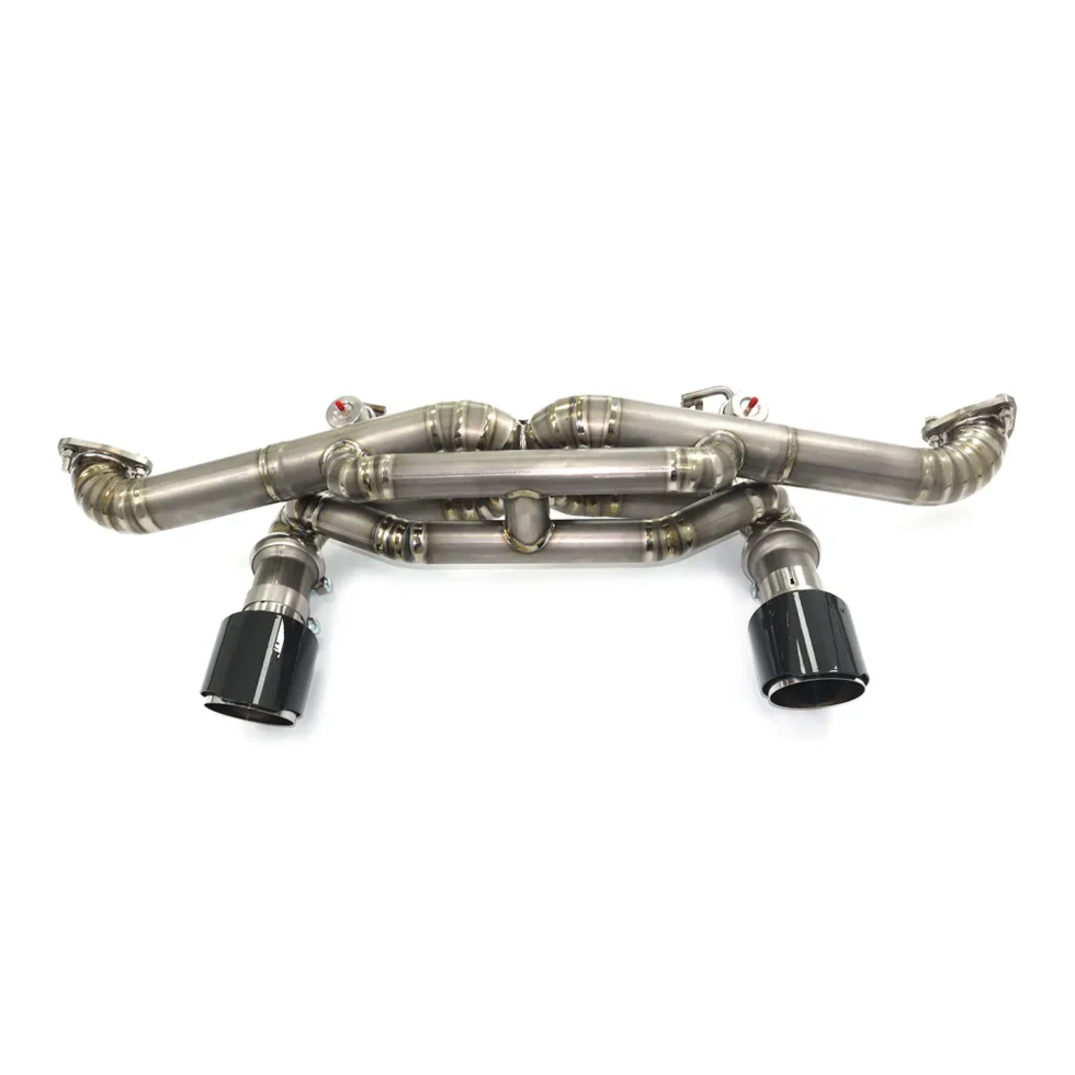 BNB Titaniumz Porsche 718 GT4 RS Catback Exhaust System Titanium Alloy