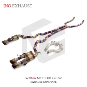 BNB Titaniumz Titanium Alloy Exhaust System for BMW M6 4.4L S63