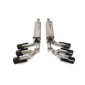 BNB Titaniumz Catback Exhaust System for Mercedes Benz G-Class 120x50x40mm Silvery