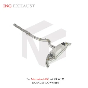 BNB Titaniumz Catback Exhaust System for AMG A45 2.0T with Electronic Valve