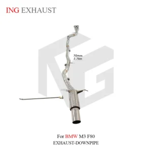 BNB Titaniumz F8X Catback Exhaust Stainless for BMW M3 M4