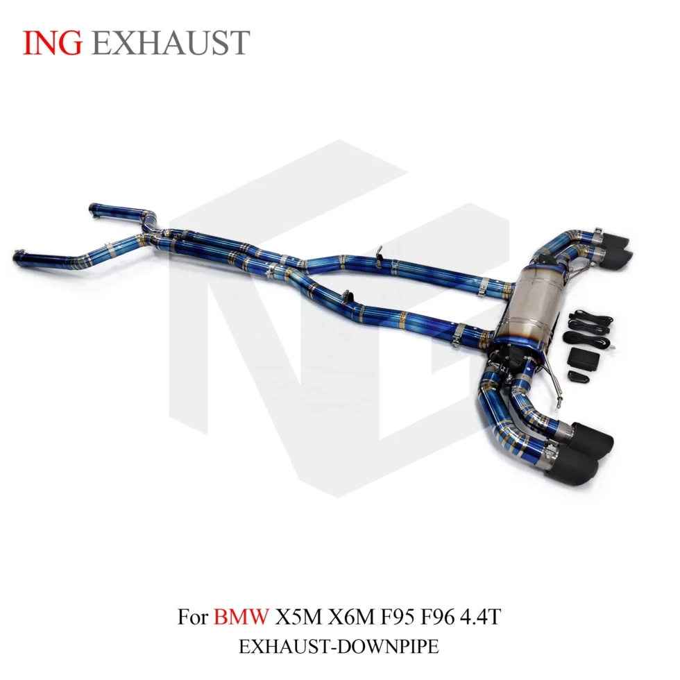 BNB Titaniumz Valvetronic Cat-Back Exhaust for BMW X5M X6M F95 F96