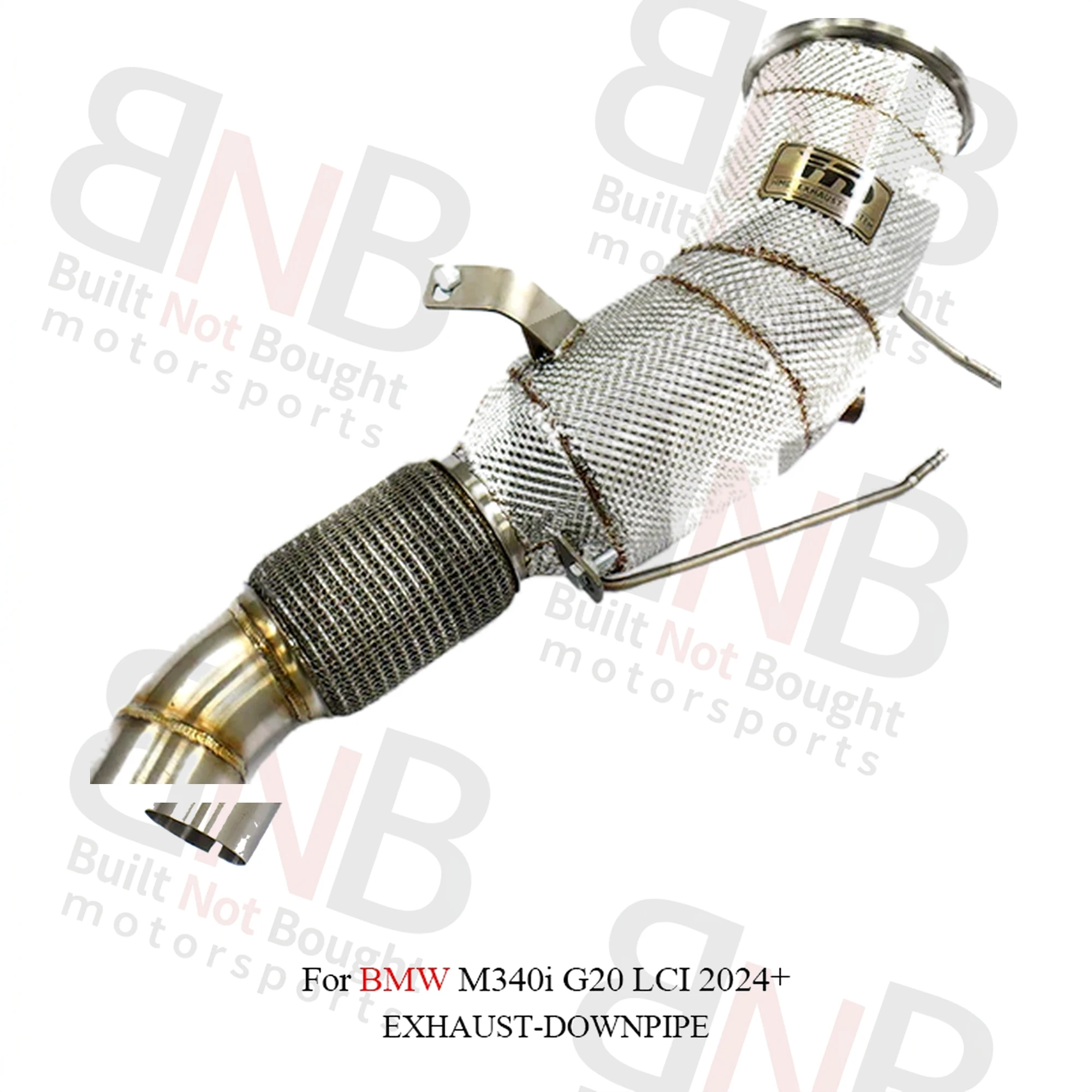 BNB Titaniumz BMW M340i G20 LCI 2024+ OPF Downpipe Exhaust Stainless Steel Silvery