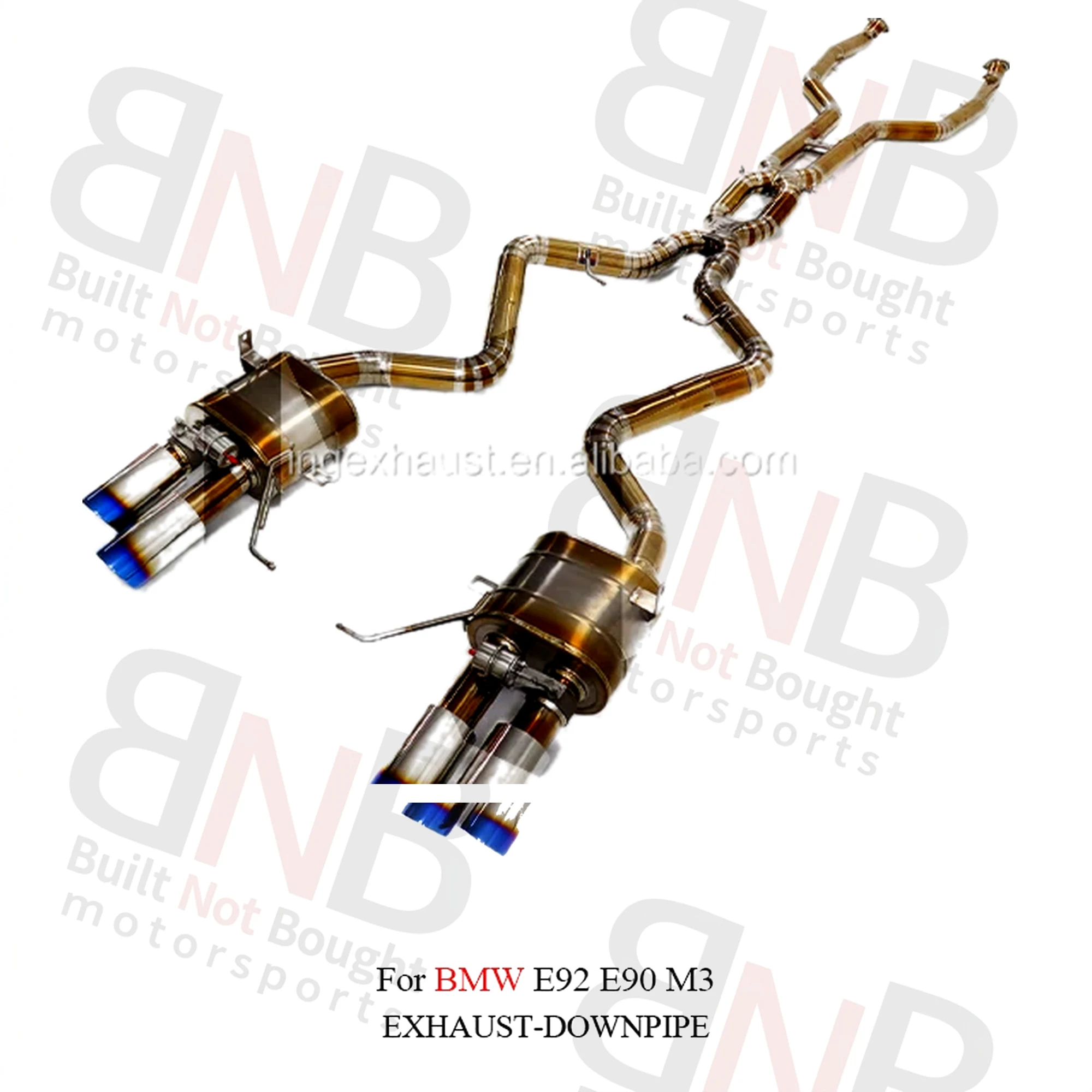 BNB Titaniumz Performance Catback Exhaust for BMW E92/E93 M3 2007-2009