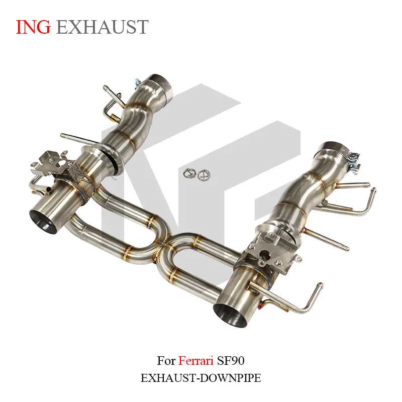 BNB Titaniumz Stainless Steel Exhaust Catback for Ferrari SF90 120x60x30cm Steel