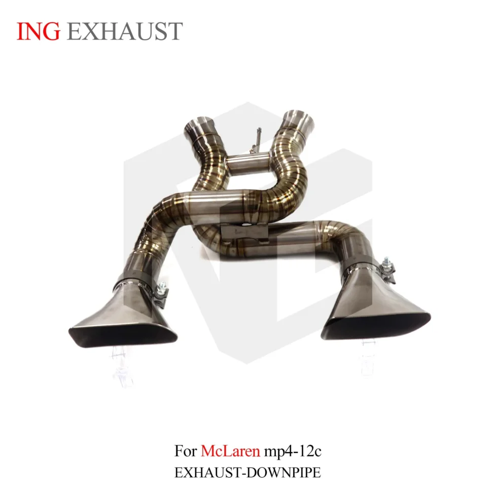 BNB Titaniumz Catback Exhaust for McLaren MP4-12C Titanium 120*60*50