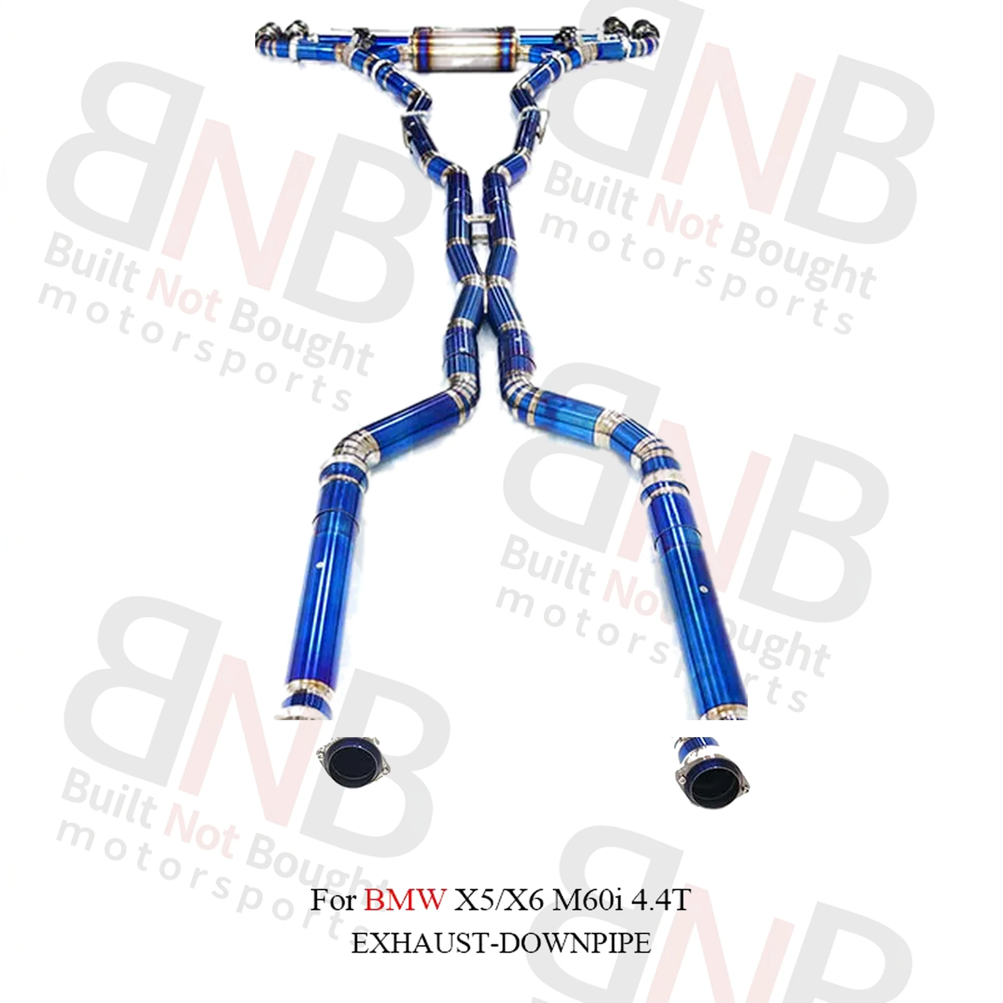 BNB Titaniumz Performance Titanium Valvetronic Exhaust System Catback for BMW X5 X6