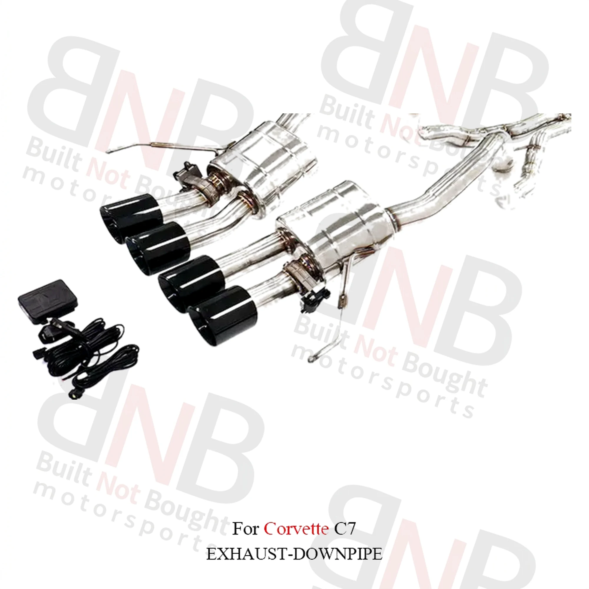 BNB Titaniumz Valved Catback Exhaust Chevrolet Corvette C7 6.2L V8 2014-2019