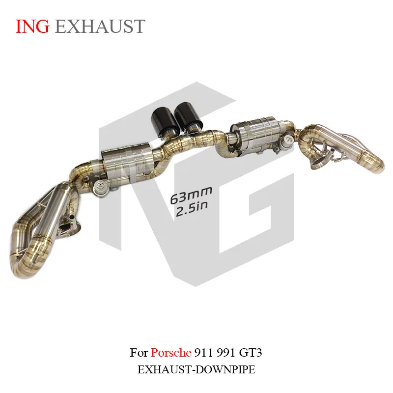 BNB Titaniumz Catback Exhaust for Porsche 911 991 GT3 RS 2017+