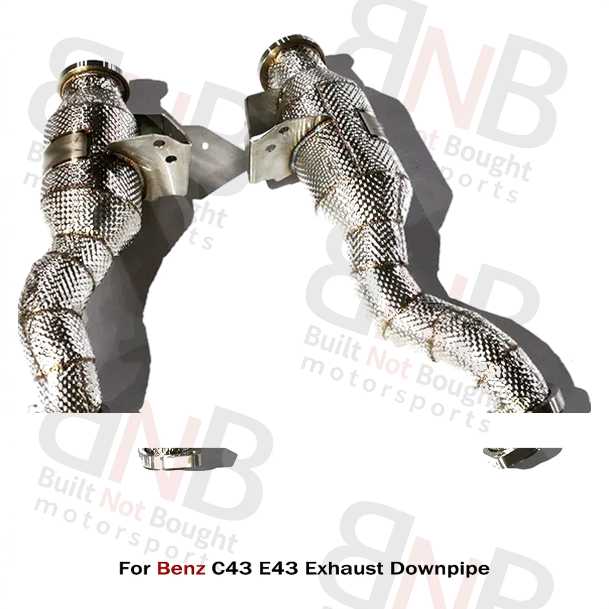 BNB BNB Titaniumz Stainless Steel Downpipe for Mercedes Benz C43 E43 2016+ 3.0T W213 AMG 120x60x30cm
