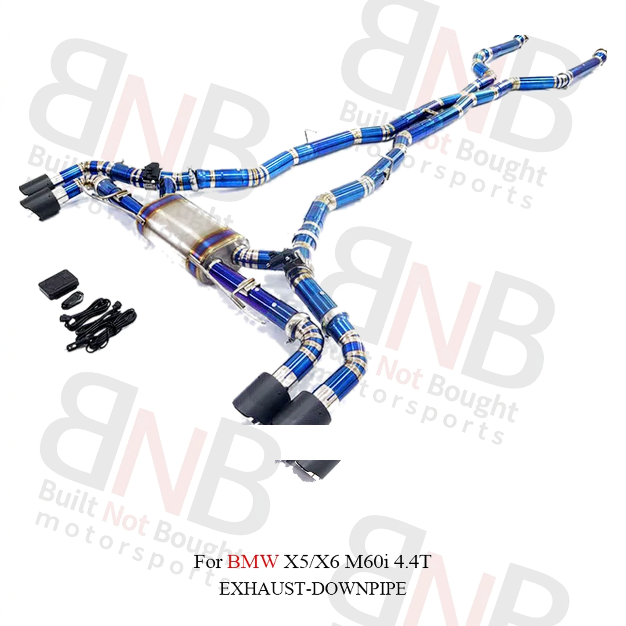 BNB Titaniumz Performance Titanium Valvetronic Exhaust System Catback for BMW X5 X6