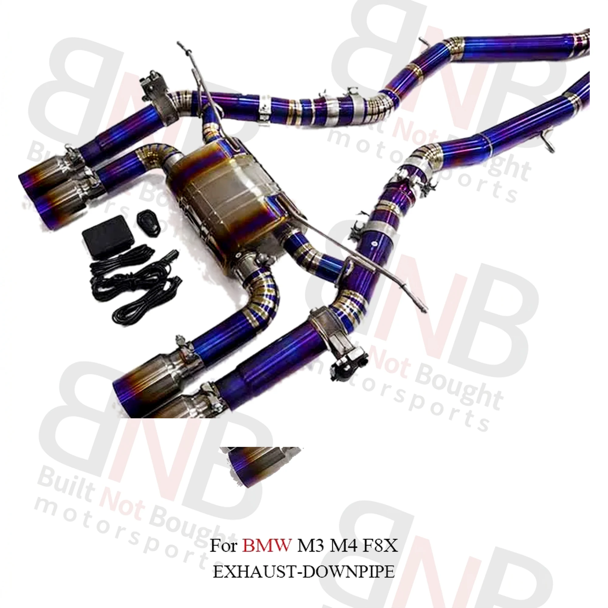 BNB Titaniumz High Flow Exhaust Catback for BMW M3 M4 F80 F82