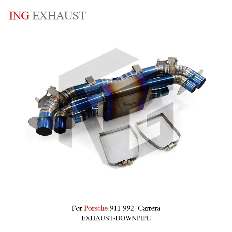 BNB Titaniumz Valvetronic Cat-Back Exhaust for Porsche 911 992 Carrera