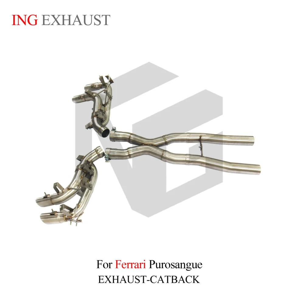 BNB Titaniumz Ferrari Purosangue 6.5L Catback Exhaust System