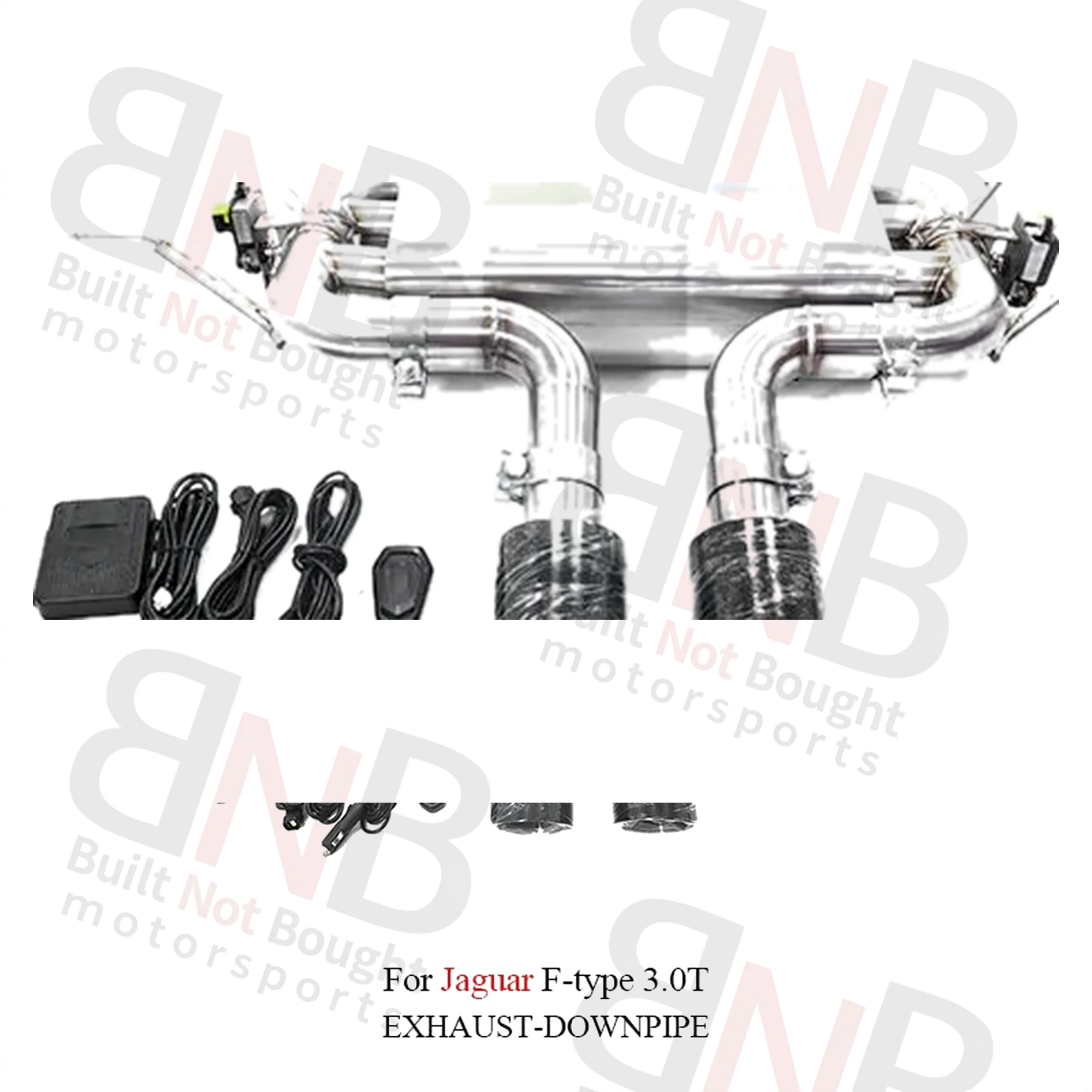 BNB Valvetronic Exhaust for Jaguar F-Type 3.0T Bright