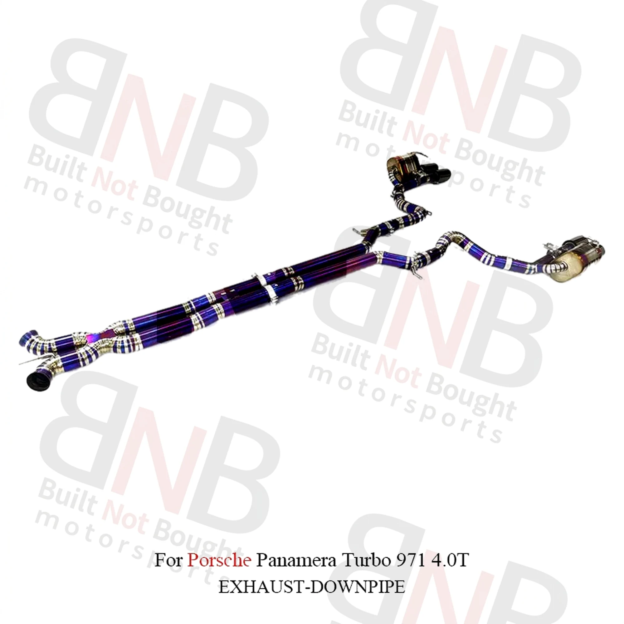 BNB Titaniumz Catback Exhaust System for Porsche Panamera Turbo 971 4.0T