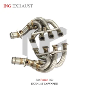 BNB Titaniumz Stainless Steel Exhaust Headers for Ferrari 360 3.6L