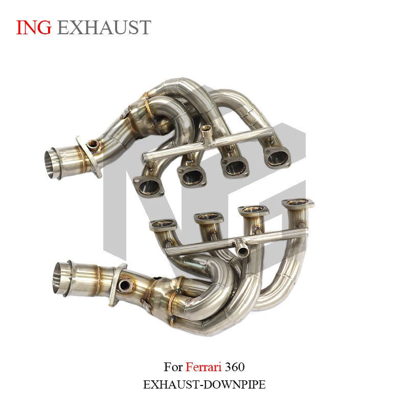 BNB Titaniumz Stainless Steel Exhaust Headers for Ferrari 360 3.6L