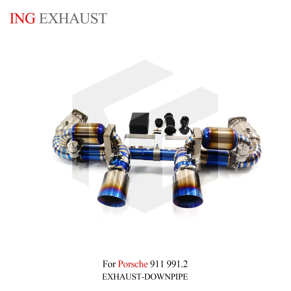 BNB Titaniumz Catback Exhaust Downpipe for Porsche 911 991.2 GT3