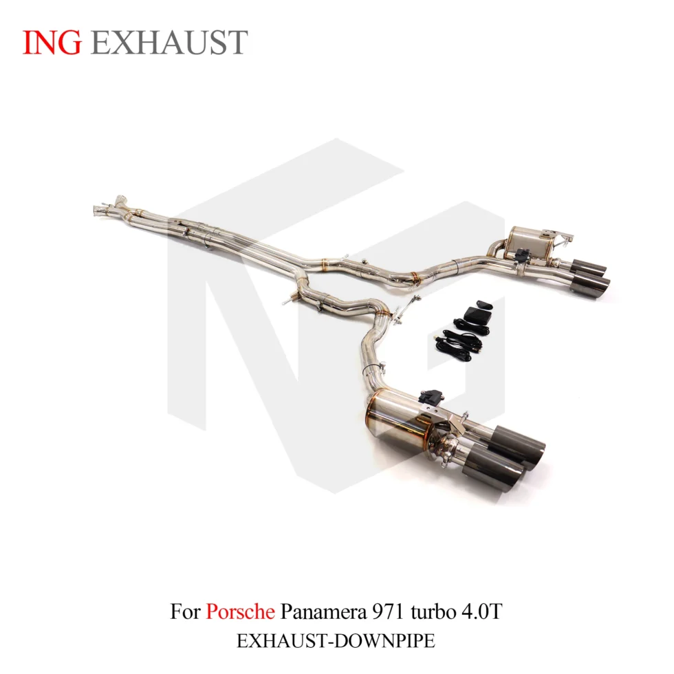 BNB Titaniumz Catback Exhaust Valve Porsche Panamera 971 Turbo 4.0T