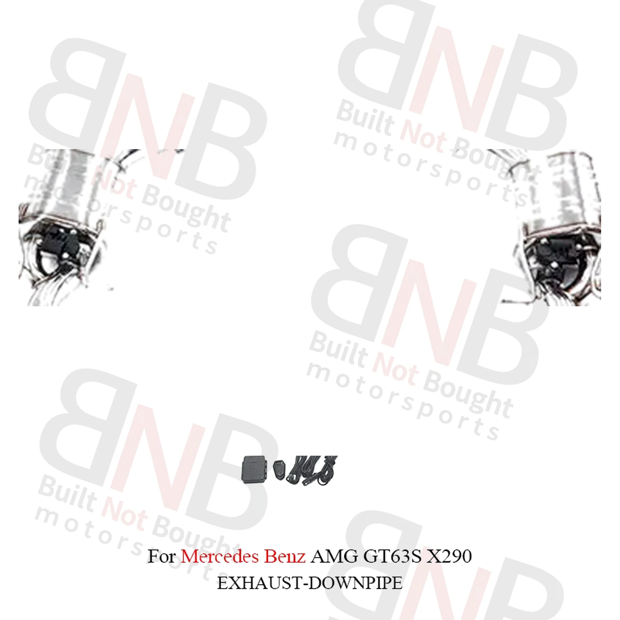 BNB Titaniumz Stainless Steel Exhaust System Valved Catback for Mercedes AMG GT63S X290