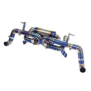 BNB Titaniumz Valvetronic Exhaust Audi R8 V10 5.2L Blue High-Flow