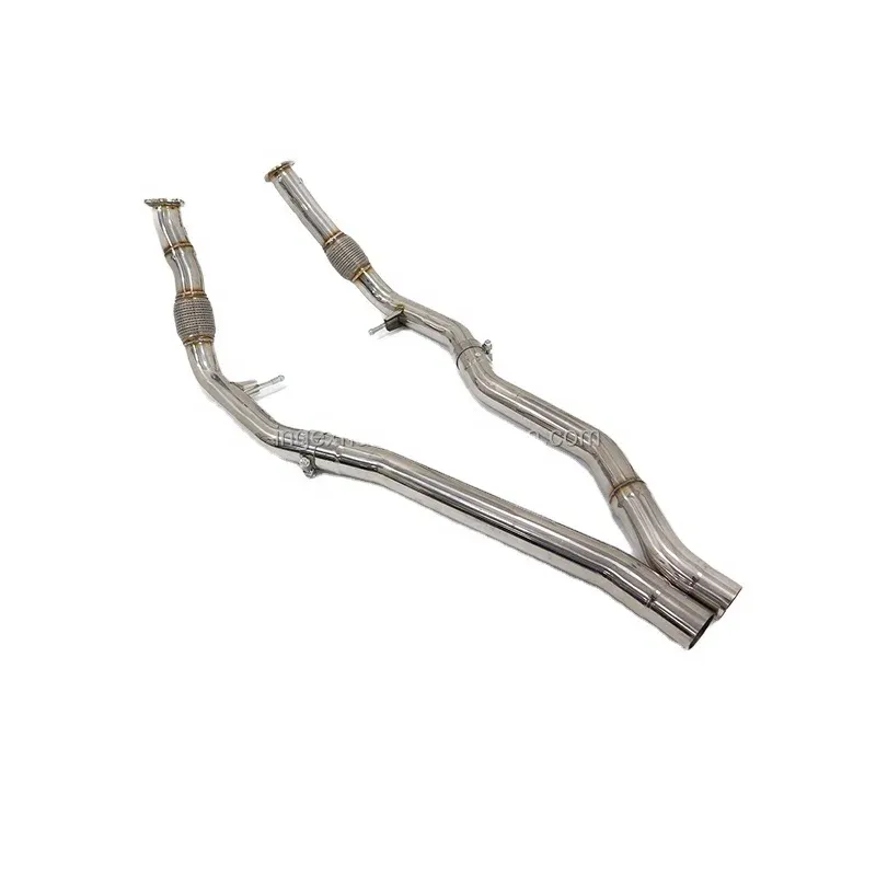 BNB Titaniumz Stainless Steel Exhaust Pipe for Porsche Cayenne 9Y0 2.9T