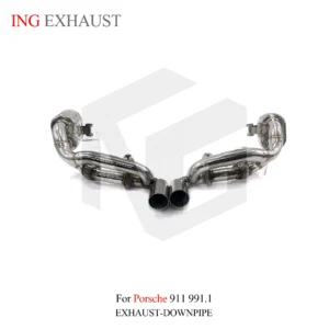 BNB Titaniumz Stainless Steel Valved Exhaust Catback for Porsche 911 991.1 Upgrade GT3