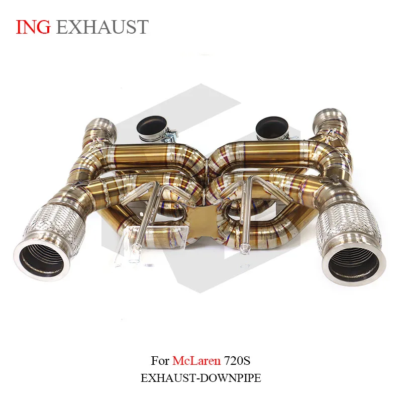 BNB Titaniumz Dual X-Pipe Catback Exhaust for McLaren 720S