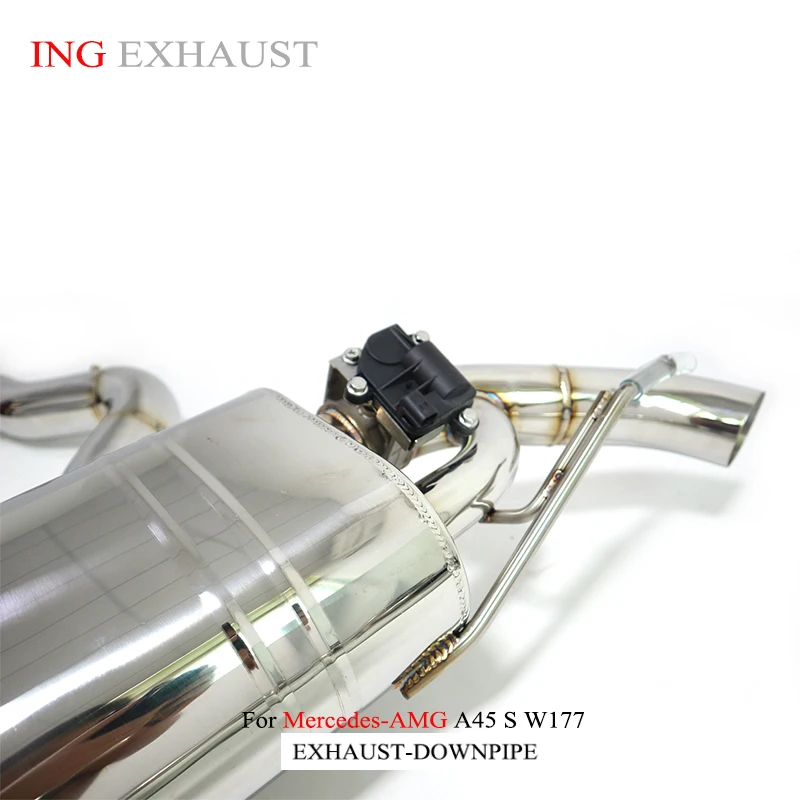 BNB Titaniumz Catback Exhaust System for AMG A45 2.0T with Electronic Valve