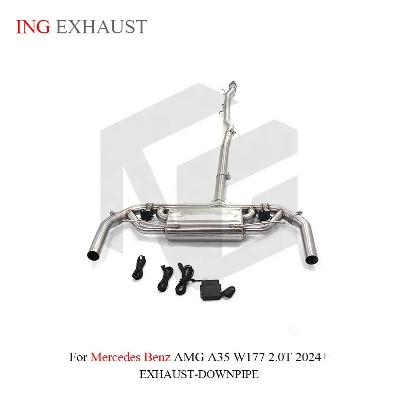 BNB Titaniumz Stainless Steel Exhaust for Mercedes AMG A35 W177 2.0T 2024+