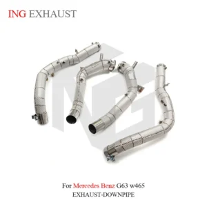 BNB Titaniumz Stainless Steel Straight Pipe Exhaust Downpipe G63 W465