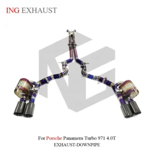 BNB Titaniumz Catback Exhaust System for Porsche Panamera Turbo 971 4.0T