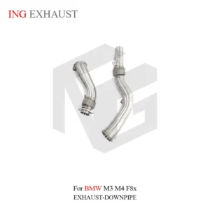 BNB Stainless Steel Downpipe Exhaust Pipe for BMW M3 M4 F8X