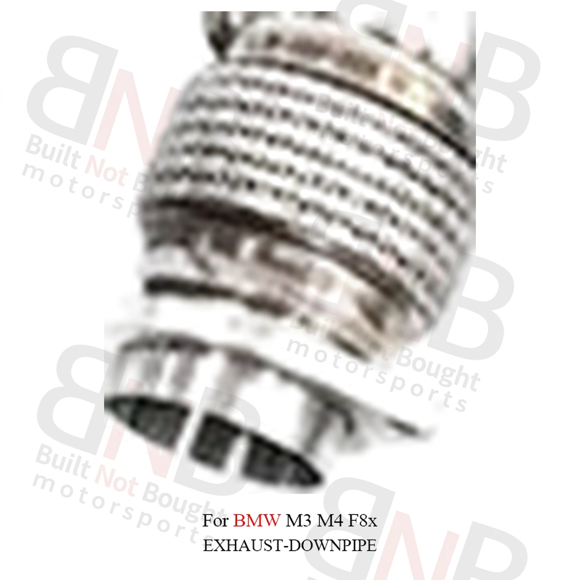 BNB Stainless Steel Downpipe Exhaust Pipe for BMW M3 M4 F8X