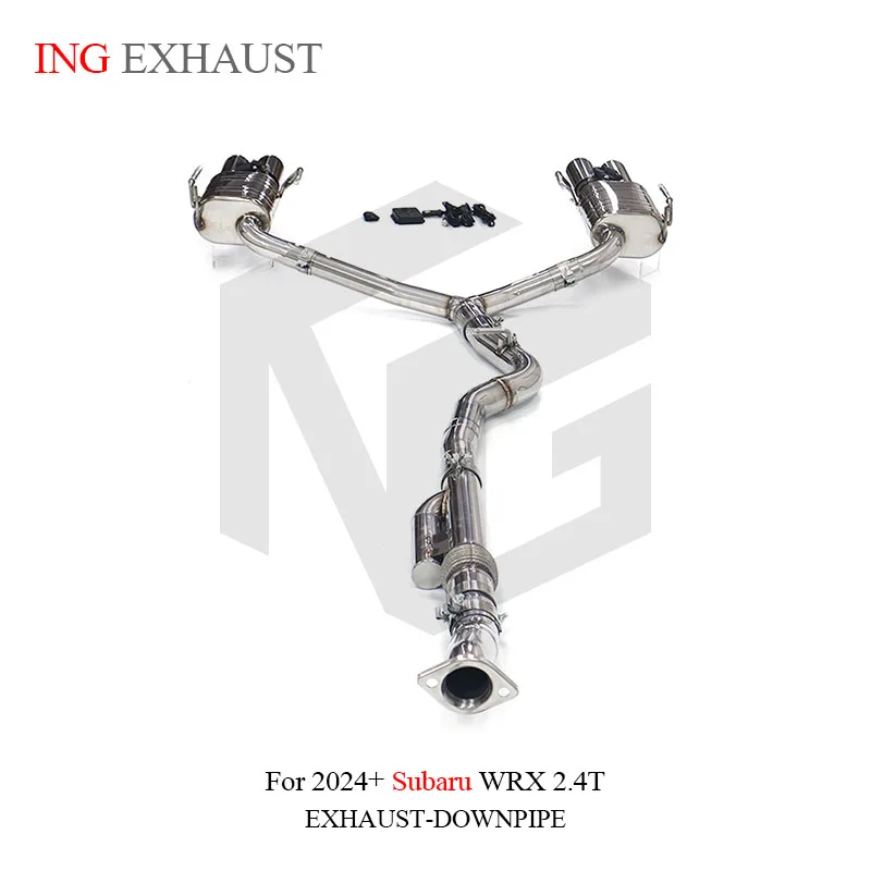 BNB Titaniumz Catback Exhaust for Subaru WRX 2.4T 2024+ Stainless Steel