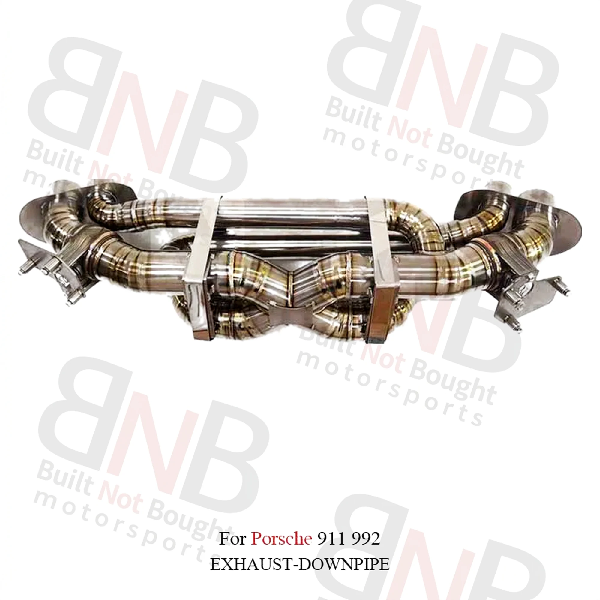 BNB Titaniumz Catback Exhaust System for Porsche 911 992 1.5mm