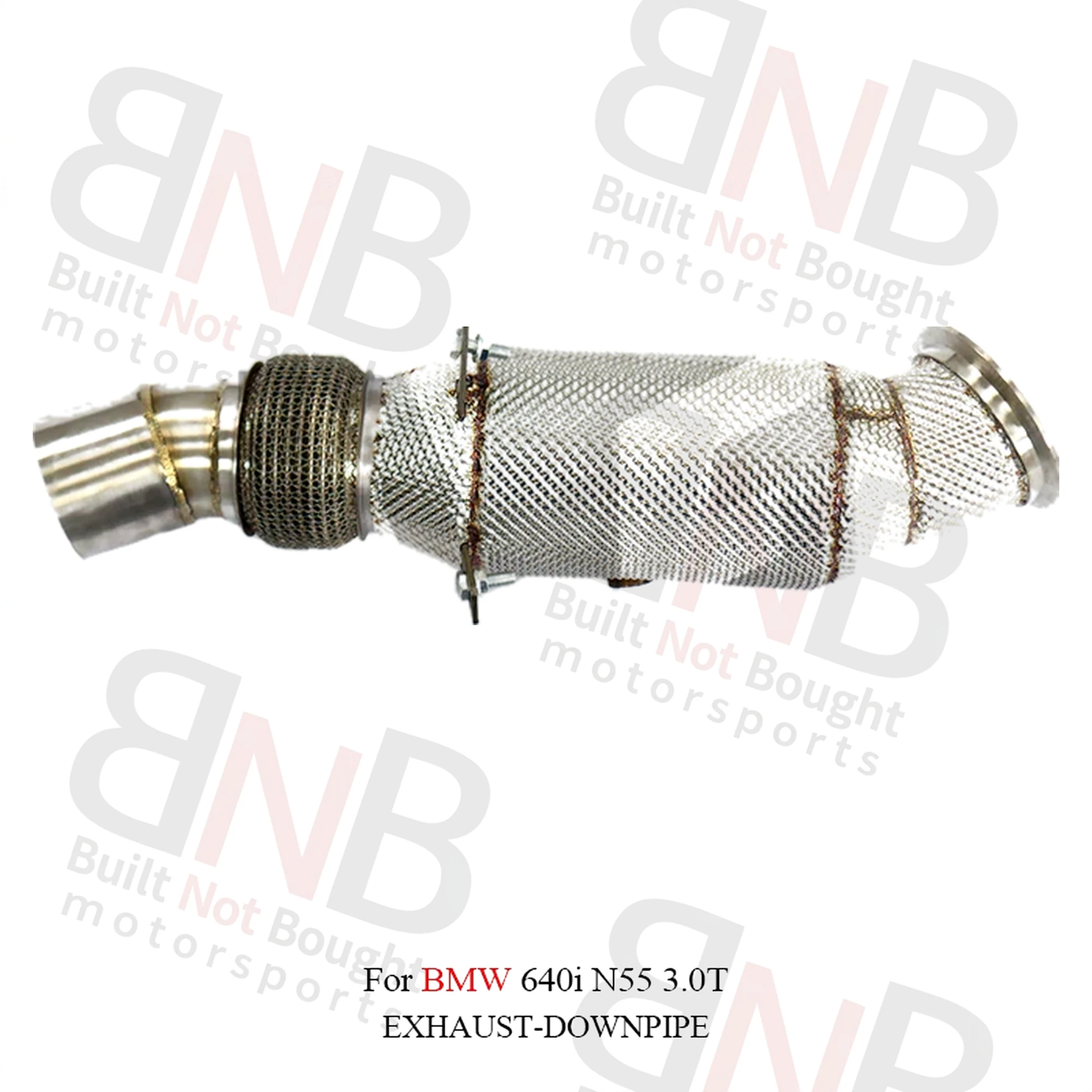 BNB for BMW 640i N55 3.0T Stainless Steel Downpipe with Heat Shield